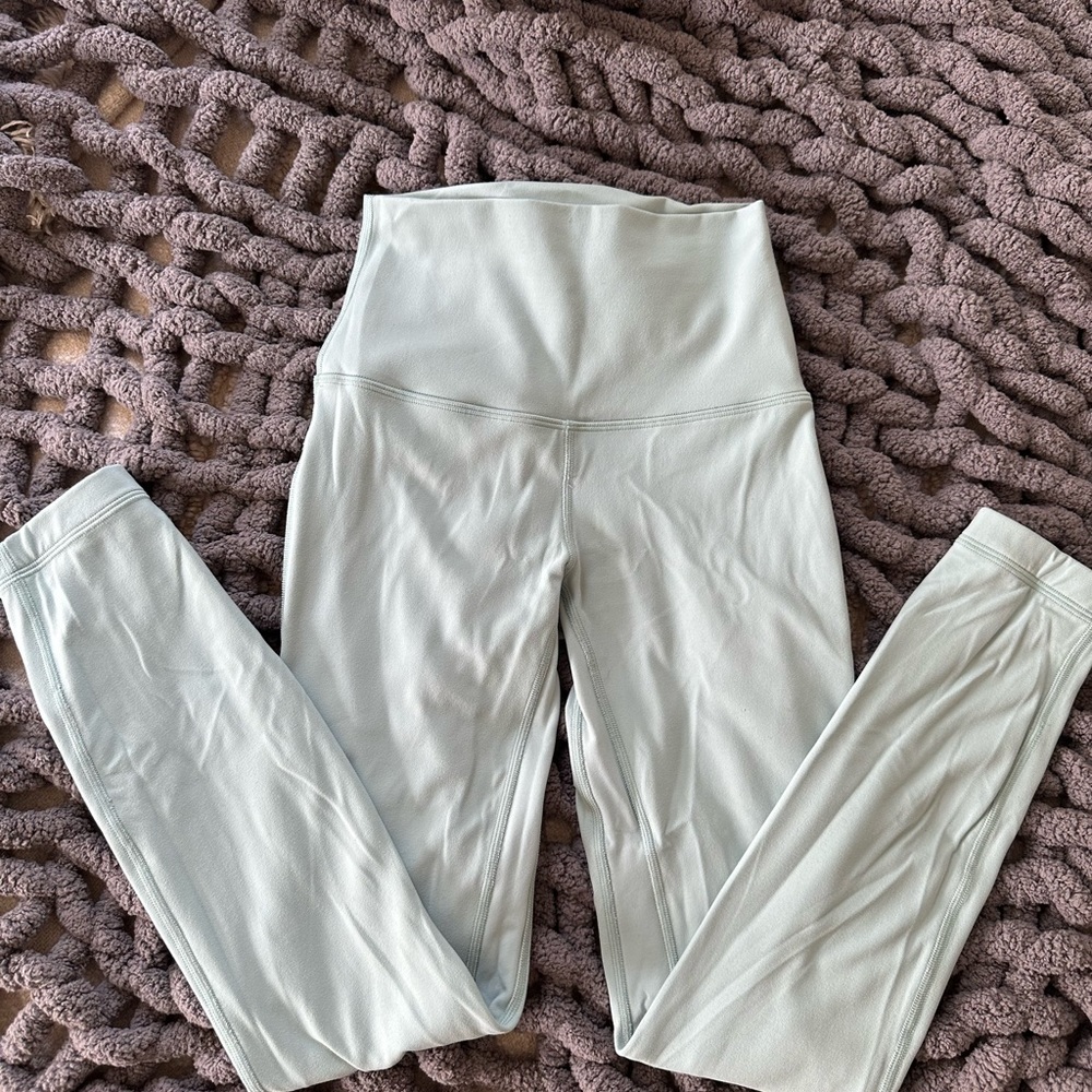 Lululemon purple high rise align leggings 28”
